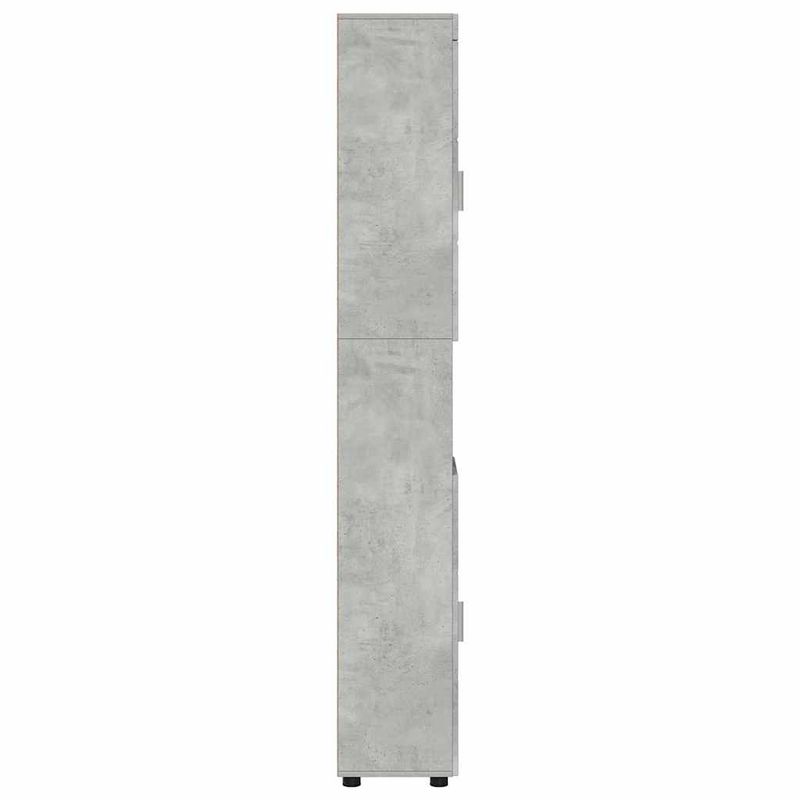 Casa si Gradina - Mobilier - Mobilier baie - Corpuri baie - Dulap de Baie TULUM Gri beton 37 x 31.5 x 203 cm Lemn compozit - Infinity.ro