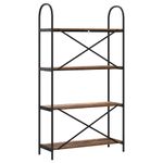 Casa si Gradina - Mobilier - Biblioteci si rafturi - Biblioteci - Raft pentru carti Lemn vechi 80 x 30 x 146 cm Lemn compozit - Infinity.ro