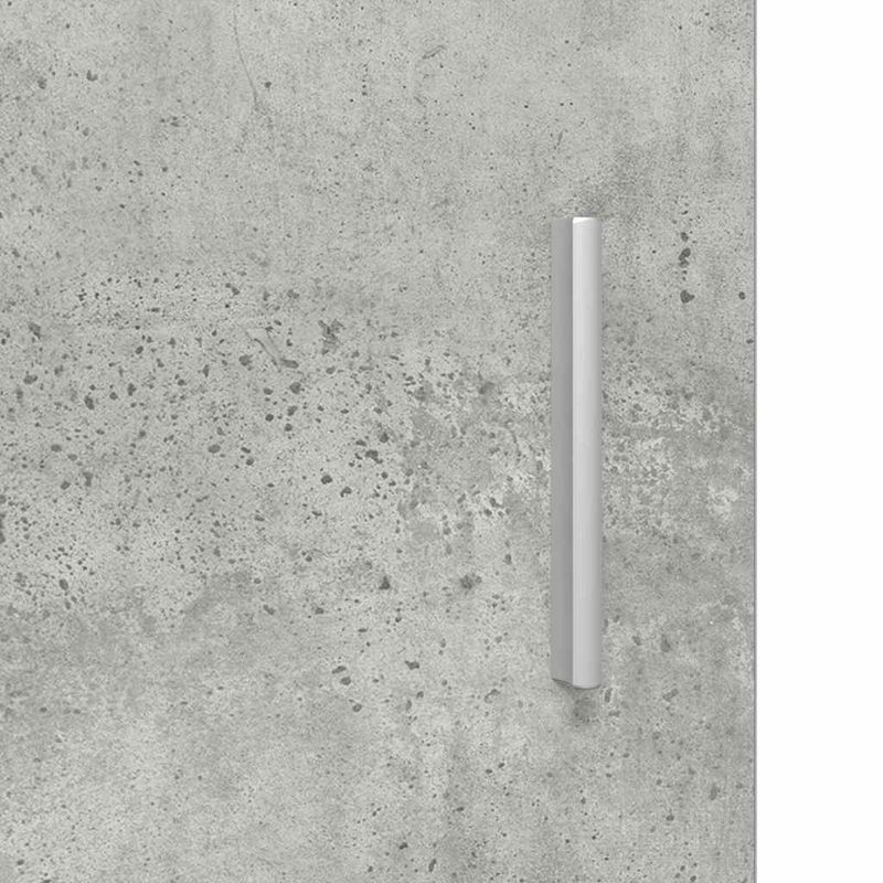 Casa si Gradina - Mobilier - Mobilier baie - Corpuri baie - Dulap de Baie TULUM Gri beton 37 x 31.5 x 203 cm Lemn compozit - Infinity.ro