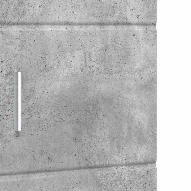 Casa si Gradina - Mobilier - Mobilier baie - Corpuri baie - Dulap de Baie TULUM Gri beton 37 x 31.5 x 203 cm Lemn compozit - Infinity.ro