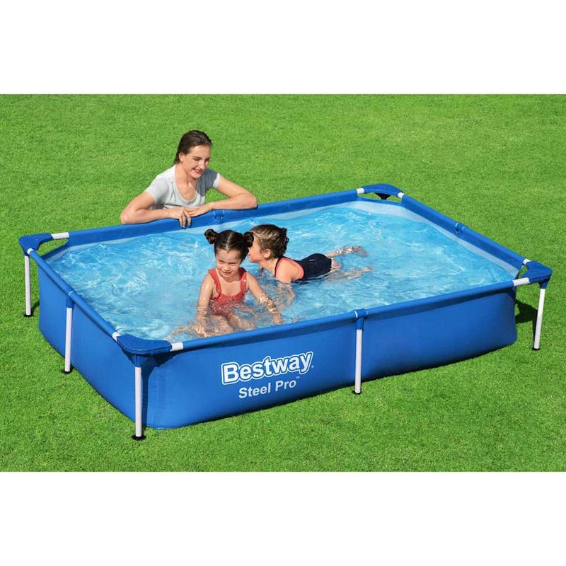 Casa si Gradina - Gradina si terasa - Piscine si accesorii - Piscine - Bestway Piscina Steel Pro, 221x150x43 cm - Infinity.ro