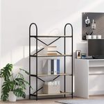 Casa si Gradina - Mobilier - Biblioteci si rafturi - Biblioteci - Raft pentru carti Stejar sonoma 80 x 30 x 146 cm Lemn compozit - Infinity.ro