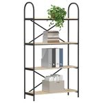 Casa si Gradina - Mobilier - Biblioteci si rafturi - Biblioteci - Raft pentru carti Stejar sonoma 80 x 30 x 146 cm Lemn compozit - Infinity.ro