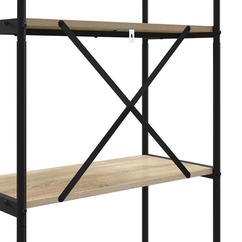Casa si Gradina - Mobilier - Biblioteci si rafturi - Biblioteci - Raft pentru carti Stejar sonoma 80 x 30 x 146 cm Lemn compozit - Infinity.ro