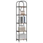 Casa si Gradina - Mobilier - Biblioteci si rafturi - Biblioteci - Raft pentru carti Lemn vechi 40 x 30 x 183 cm Lemn compozit - Infinity.ro