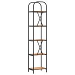 Casa si Gradina - Mobilier - Biblioteci si rafturi - Biblioteci - Raft pentru carti Lemn vechi 40 x 30 x 183 cm Lemn compozit - Infinity.ro