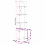 Casa si Gradina - Mobilier - Biblioteci si rafturi - Biblioteci - Raft pentru carti Lemn vechi 40 x 30 x 183 cm Lemn compozit - Infinity.ro