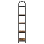 Casa si Gradina - Mobilier - Biblioteci si rafturi - Biblioteci - Raft pentru carti Stejar afumat 60 x 30 x 183 cm Lemn compozit - Infinity.ro