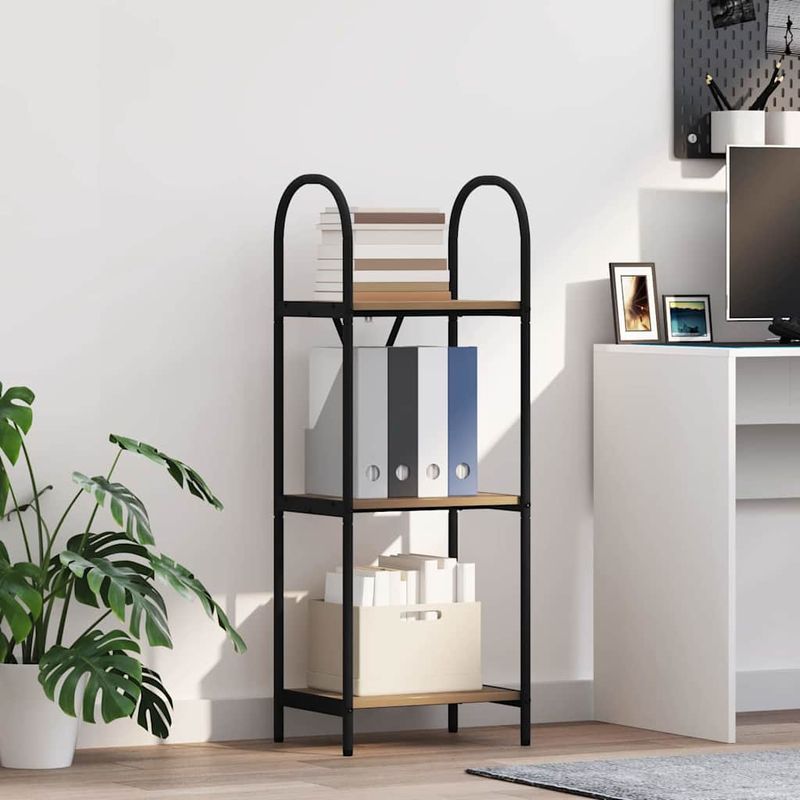 Casa si Gradina - Mobilier - Biblioteci si rafturi - Biblioteci - Raft pentru carti stejar artizanal 40 x 30 x 109 cm - Infinity.ro