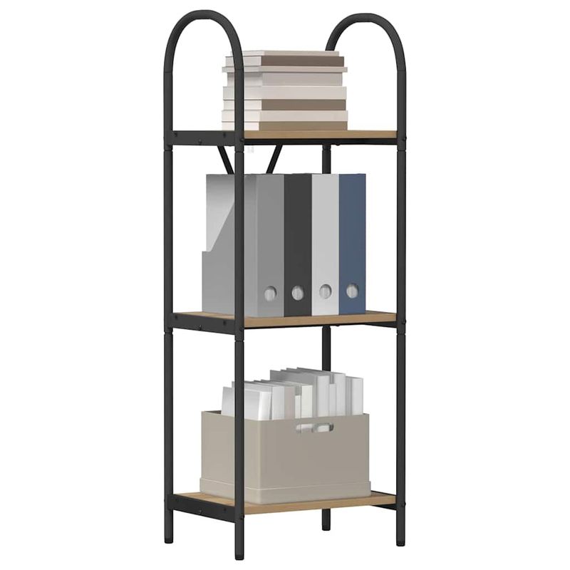 Casa si Gradina - Mobilier - Biblioteci si rafturi - Biblioteci - Raft pentru carti stejar artizanal 40 x 30 x 109 cm - Infinity.ro