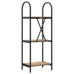Casa si Gradina - Mobilier - Biblioteci si rafturi - Biblioteci - Raft pentru carti stejar artizanal 40 x 30 x 109 cm - Infinity.ro