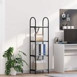 Casa si Gradina - Mobilier - Biblioteci si rafturi - Biblioteci - Raft pentru carti sonoma gri 40 x 30 x 146 cm Lemn compozit - Infinity.ro