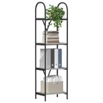 Casa si Gradina - Mobilier - Biblioteci si rafturi - Biblioteci - Raft pentru carti sonoma gri 40 x 30 x 146 cm Lemn compozit - Infinity.ro