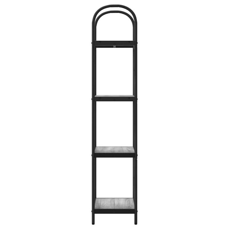 Casa si Gradina - Mobilier - Biblioteci si rafturi - Biblioteci - Raft pentru carti sonoma gri 40 x 30 x 146 cm Lemn compozit - Infinity.ro