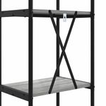 Casa si Gradina - Mobilier - Biblioteci si rafturi - Biblioteci - Raft pentru carti sonoma gri 40 x 30 x 146 cm Lemn compozit - Infinity.ro