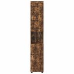 Casa si Gradina - Mobilier - Mobilier baie - Corpuri baie - Dulap de Baie cu usa TULUM Stejar afumat 37 x 31.5 x 203 cm - Infinity.ro