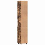 Casa si Gradina - Mobilier - Mobilier baie - Corpuri baie - Dulap de Baie cu usa TULUM Stejar afumat 37 x 31.5 x 203 cm - Infinity.ro