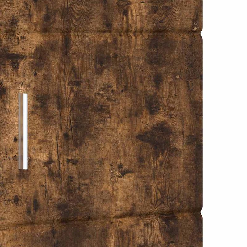 Casa si Gradina - Mobilier - Mobilier baie - Corpuri baie - Dulap de Baie cu usa TULUM Stejar afumat 37 x 31.5 x 203 cm - Infinity.ro