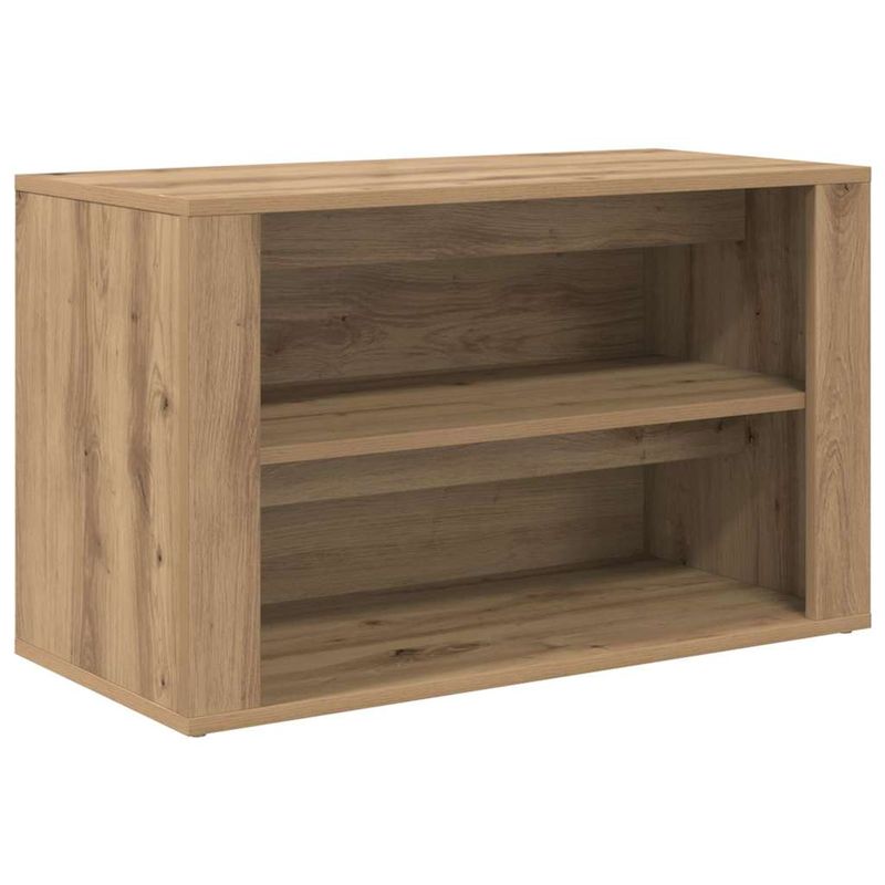 Casa si Gradina - Mobilier - Organizare si depozitare - Organizator incaltaminte - Raft pentru incaltaminte stejar artizanal 75 x 35 x 45 cm - Infinity.ro
