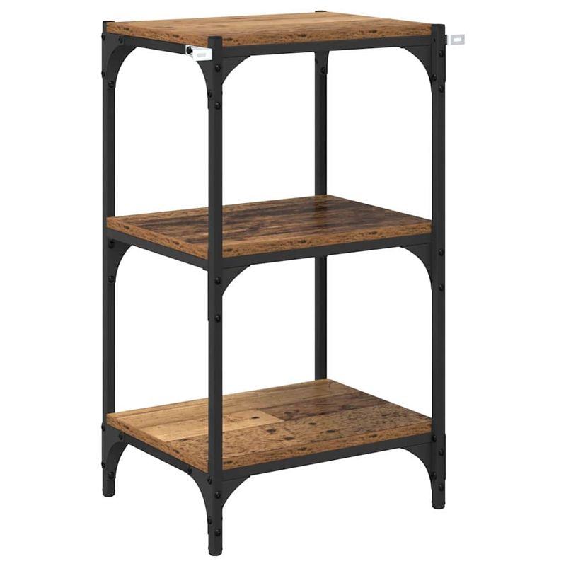 Casa si Gradina - Mobilier - Biblioteci si rafturi - Biblioteci - Dulap pentru carti Lemn vechi 40 x 33 x 71 cm Lemn compozit - Infinity.ro