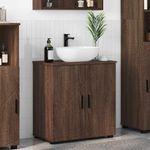 Casa si Gradina - Mobilier - Mobilier baie - Corpuri baie - Dulap de Baie cu raft Stejar brun 61 x 35 x 64 cm Lemn compozit - Infinity.ro