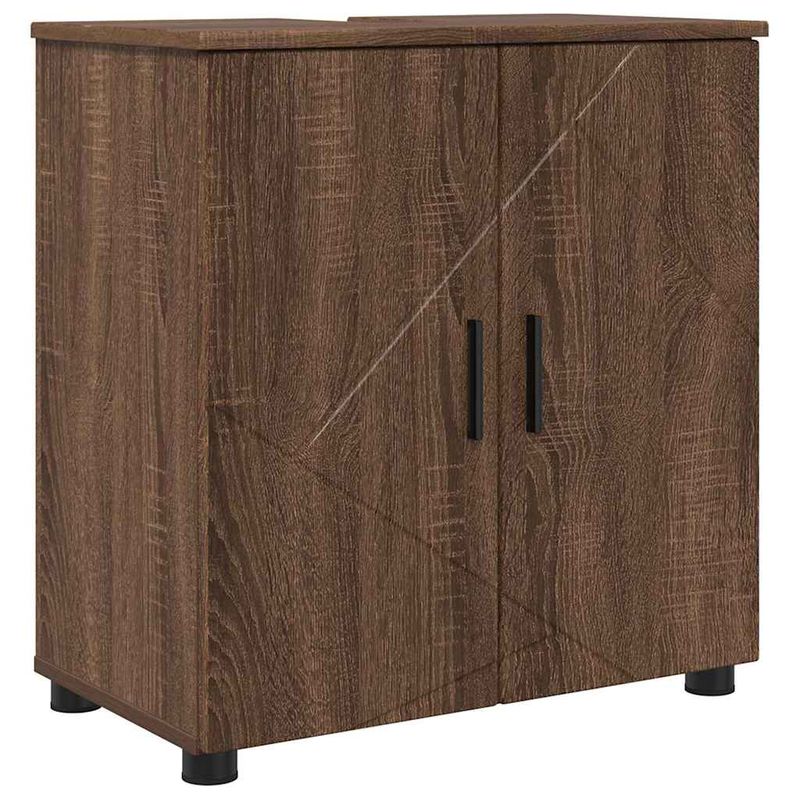 Casa si Gradina - Mobilier - Mobilier baie - Corpuri baie - Dulap de Baie cu raft Stejar brun 61 x 35 x 64 cm Lemn compozit - Infinity.ro