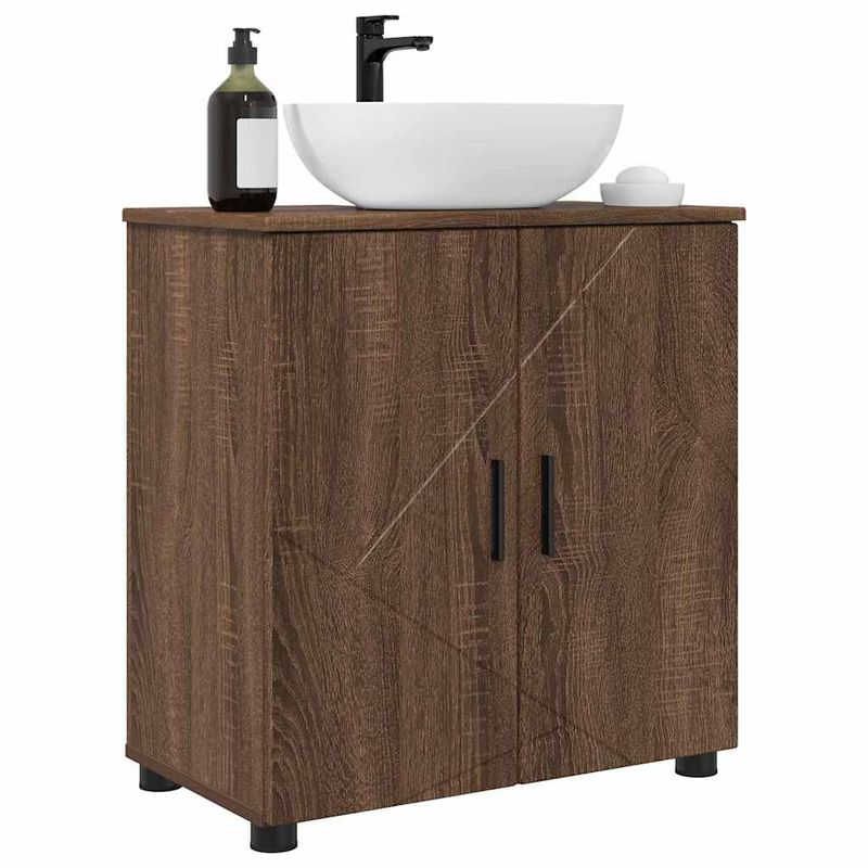 Casa si Gradina - Mobilier - Mobilier baie - Corpuri baie - Dulap de Baie cu raft Stejar brun 61 x 35 x 64 cm Lemn compozit - Infinity.ro