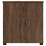 Casa si Gradina - Mobilier - Mobilier baie - Corpuri baie - Dulap de Baie cu raft Stejar brun 61 x 35 x 64 cm Lemn compozit - Infinity.ro