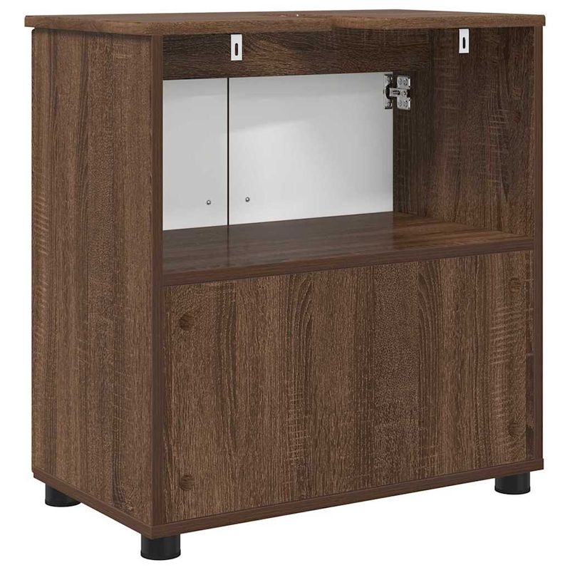 Casa si Gradina - Mobilier - Mobilier baie - Corpuri baie - Dulap de Baie cu raft Stejar brun 61 x 35 x 64 cm Lemn compozit - Infinity.ro