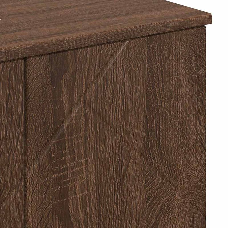 Casa si Gradina - Mobilier - Mobilier baie - Corpuri baie - Dulap de Baie cu raft Stejar brun 61 x 35 x 64 cm Lemn compozit - Infinity.ro