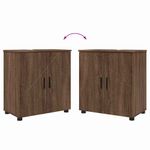 Casa si Gradina - Mobilier - Mobilier baie - Corpuri baie - Dulap de Baie cu raft Stejar brun 61 x 35 x 64 cm Lemn compozit - Infinity.ro