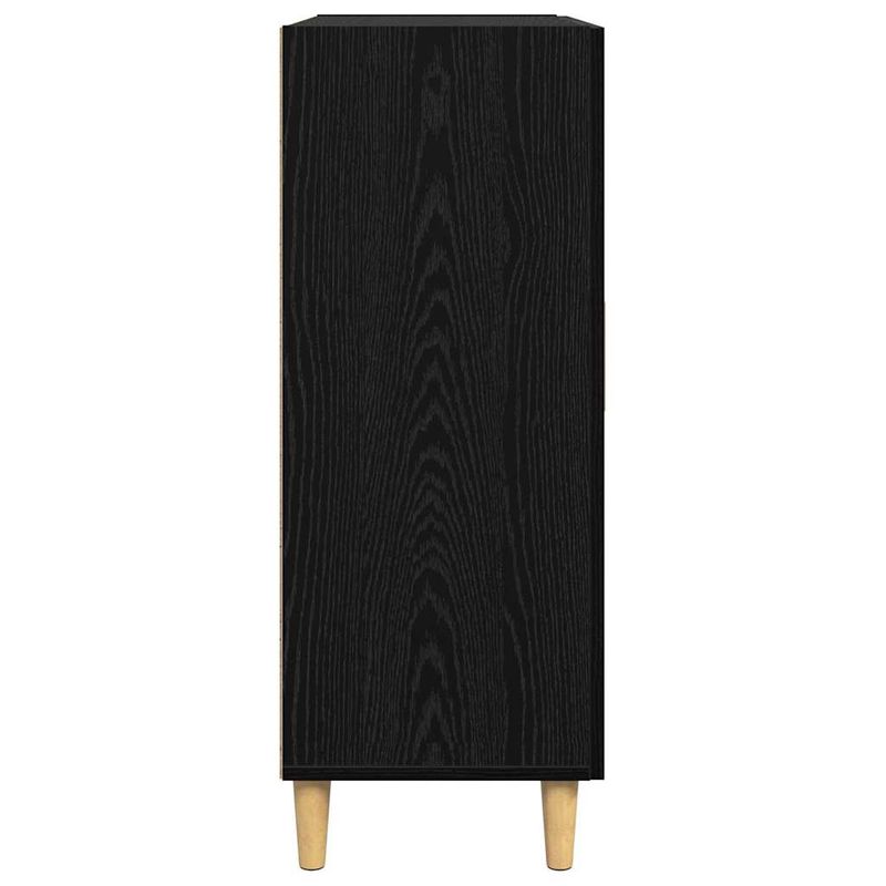 Casa si Gradina - Mobilier - Comode si corpuri - Comode - Bufet cu sertar Stejar negru 34 x 69.5 x 90 cm Lemn compozit - Infinity.ro