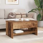 Casa si Gradina - Mobilier - Mese si birouri - Masute de cafea - Masa de cafea Lemn vechi 80 x 50.5 x 41.5 cm Lemn compozit - Infinity.ro