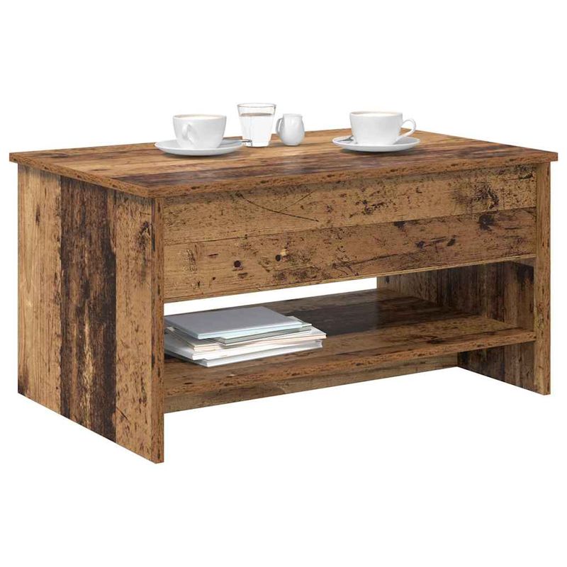 Casa si Gradina - Mobilier - Mese si birouri - Masute de cafea - Masa de cafea Lemn vechi 80 x 50.5 x 41.5 cm Lemn compozit - Infinity.ro