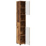 Casa si Gradina - Mobilier - Mobilier baie - Corpuri baie - Dulap de baie inalt Lemn vechi 30 x 35 x 192 cm Lemn compozit - Infinity.ro