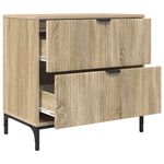 Casa si Gradina - Mobilier - Comode si corpuri - Noptiere - Noptiera Stejar sonoma 63.5 x 36 x 61 cm Lemn compozit - Infinity.ro