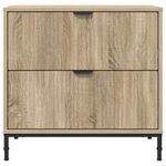 Casa si Gradina - Mobilier - Comode si corpuri - Noptiere - Noptiera Stejar sonoma 63.5 x 36 x 61 cm Lemn compozit - Infinity.ro