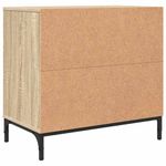 Casa si Gradina - Mobilier - Comode si corpuri - Noptiere - Noptiera Stejar sonoma 63.5 x 36 x 61 cm Lemn compozit - Infinity.ro