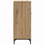 Casa si Gradina - Mobilier - Mobilier baie - Corpuri baie - Dulap de Baie stejar artizanal 39.5 x 36 x 88 cm Lemn compozit - Infinity.ro