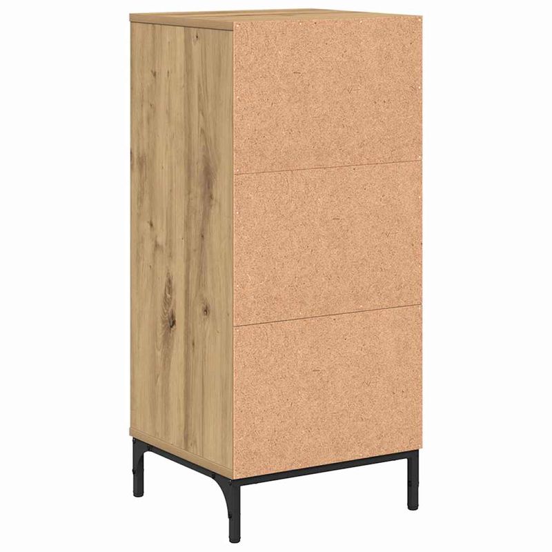 Casa si Gradina - Mobilier - Mobilier baie - Corpuri baie - Dulap de Baie stejar artizanal 39.5 x 36 x 88 cm Lemn compozit - Infinity.ro