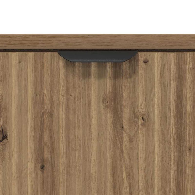 Casa si Gradina - Mobilier - Mobilier baie - Corpuri baie - Dulap de Baie stejar artizanal 39.5 x 36 x 88 cm Lemn compozit - Infinity.ro