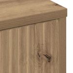 Casa si Gradina - Mobilier - Mobilier baie - Corpuri baie - Dulap de Baie stejar artizanal 39.5 x 36 x 88 cm Lemn compozit - Infinity.ro
