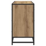 Casa si Gradina - Mobilier - Mobilier baie - Comode baie - Dulap pentru Chiuveta de Baie stejar artizanal 90 x 33 x 60 cm - Infinity.ro