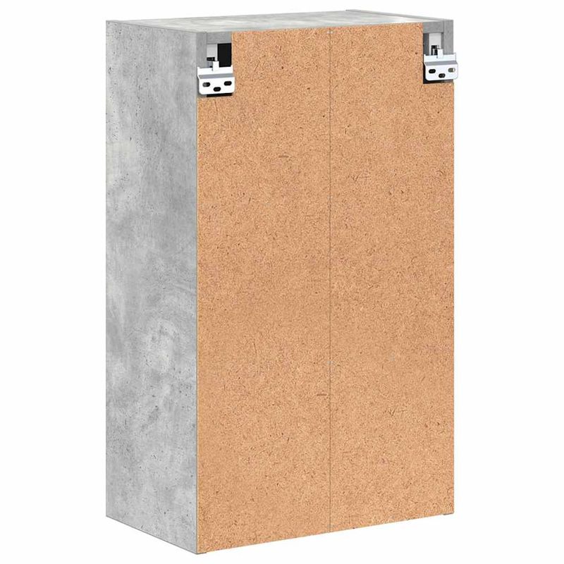 Casa si Gradina - Mobilier - Mobilier baie - Corpuri baie - Dulap de Baie cu usa Gri beton 39 x 23.5 x 65 cm Lemn compozit - Infinity.ro