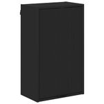 Casa si Gradina - Mobilier - Mobilier baie - Corpuri baie - Dulap de Baie Pe perete Negru 39 x 23.5 x 65 cm Lemn compozit - Infinity.ro