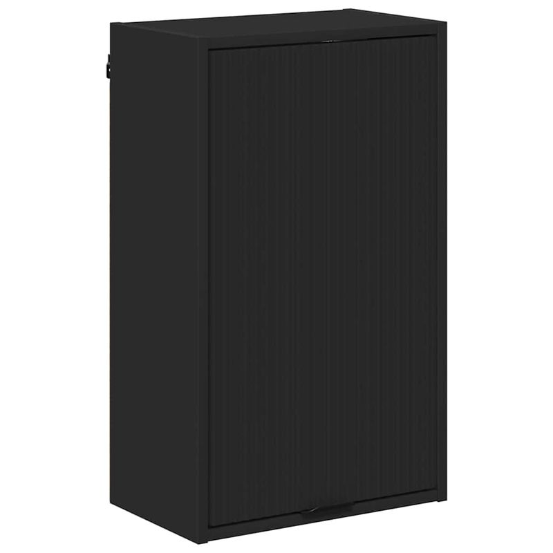 Casa si Gradina - Mobilier - Mobilier baie - Corpuri baie - Dulap de Baie Pe perete Negru 39 x 23.5 x 65 cm Lemn compozit - Infinity.ro