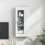 Casa si Gradina - Mobilier - Seturi de mobilier - Seturi living - Cabinet suspendat cu raft Alb 55 x 29 x 100 cm Lemn compozit - Infinity.ro