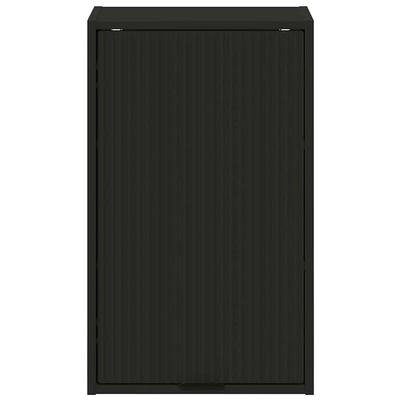 Casa si Gradina - Mobilier - Mobilier baie - Corpuri baie - Dulap de Baie Pe perete Negru 39 x 23.5 x 65 cm Lemn compozit - Infinity.ro