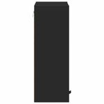 Casa si Gradina - Mobilier - Mobilier baie - Corpuri baie - Dulap de Baie Pe perete Negru 39 x 23.5 x 65 cm Lemn compozit - Infinity.ro