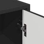 Casa si Gradina - Mobilier - Mobilier baie - Corpuri baie - Dulap de Baie Pe perete Negru 39 x 23.5 x 65 cm Lemn compozit - Infinity.ro